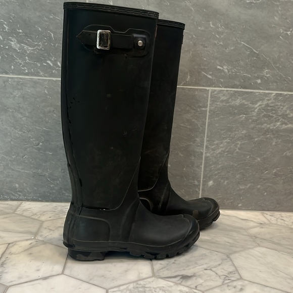 Hunter Tall Rain Boots - Picture 2 of 8